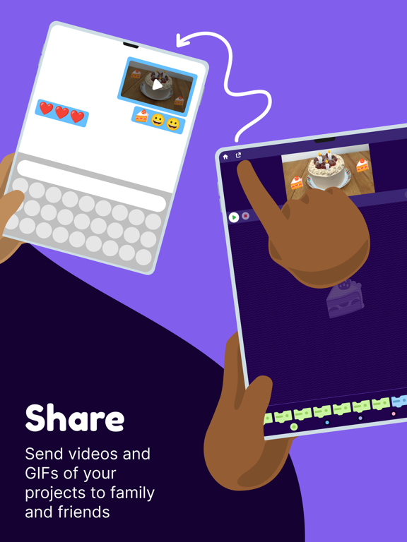OctoStudio: Create-Code-Learn iPad screenshot 4 - Education app