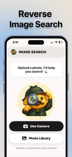 Sherlock - AI Face Search iPhone screenshot 1