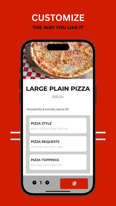 Screenshot 4 of Gianni's Pizza App