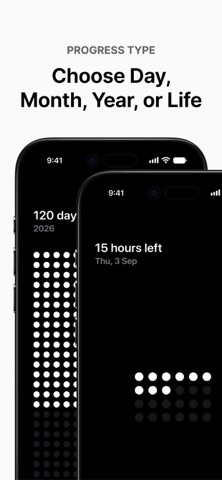 Life Dots: Visualize Time iPhone screenshot 2