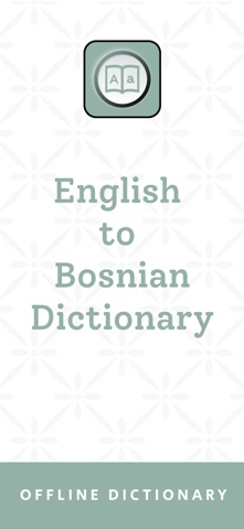 Bosnian | Bosnian Dictionary Screenshot 1 of 8