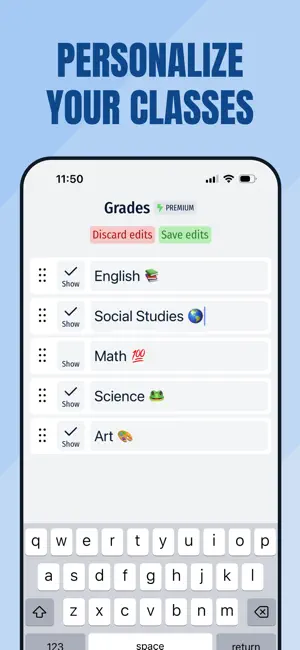 GradePro: Grades & GPA screenshot 7