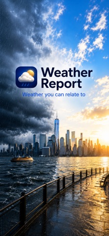 The Weather Report iPhone screenshot