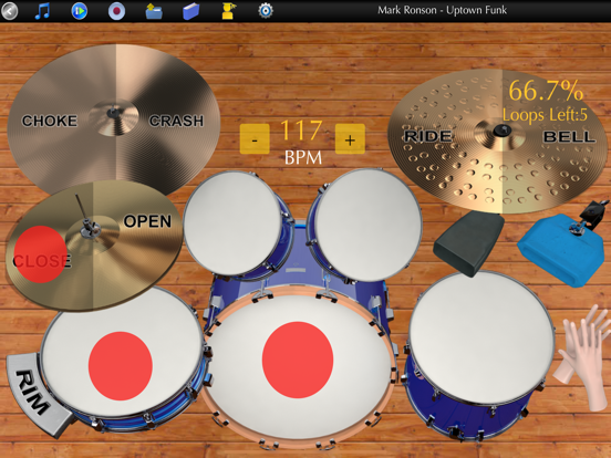 Learn Drums - Drum Kit Beats iPad screenshot 4 - Education app