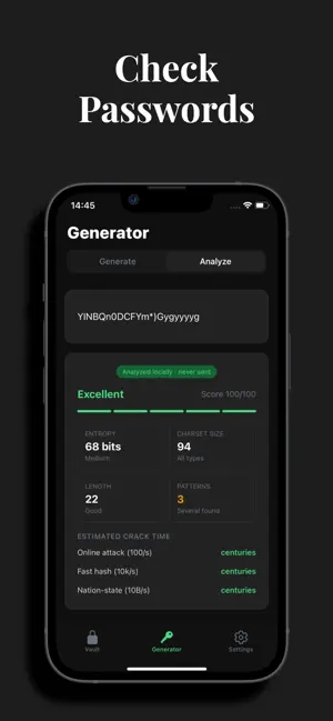 Vault: Offline Password Safe screenshot 3