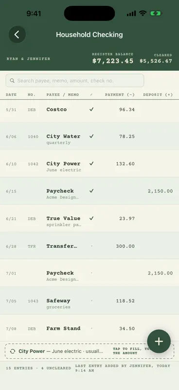 Simple Register screenshot 1 of 7