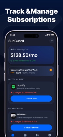 SubGuard: Private Sub Tracker Screenshot 2 of 6