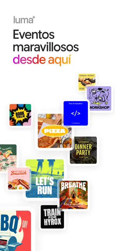 Luma : eventos e invitaciones screenshot 1 of 7