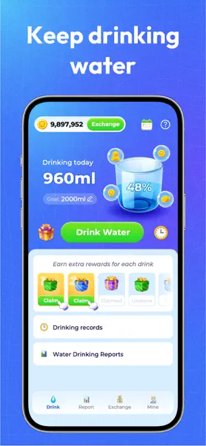 StepLite: Water & Step Tracker screenshot 2