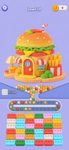 Marble Frenzy - Ball Sort Game iPhone screenshot
