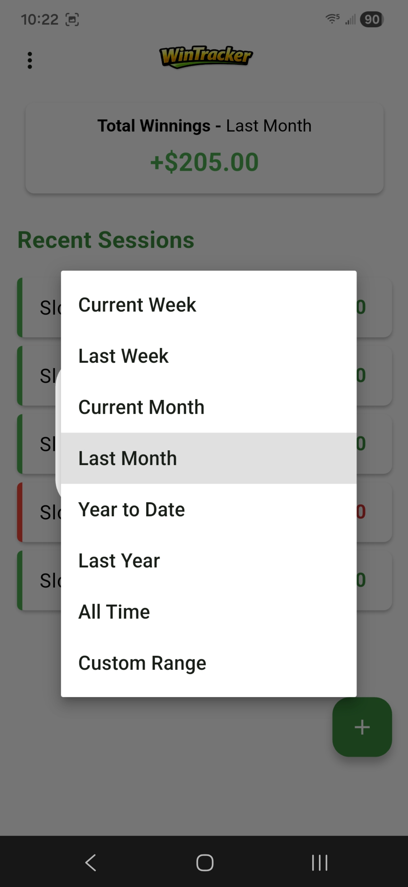 WinTracker Casino Tracking screenshot 5