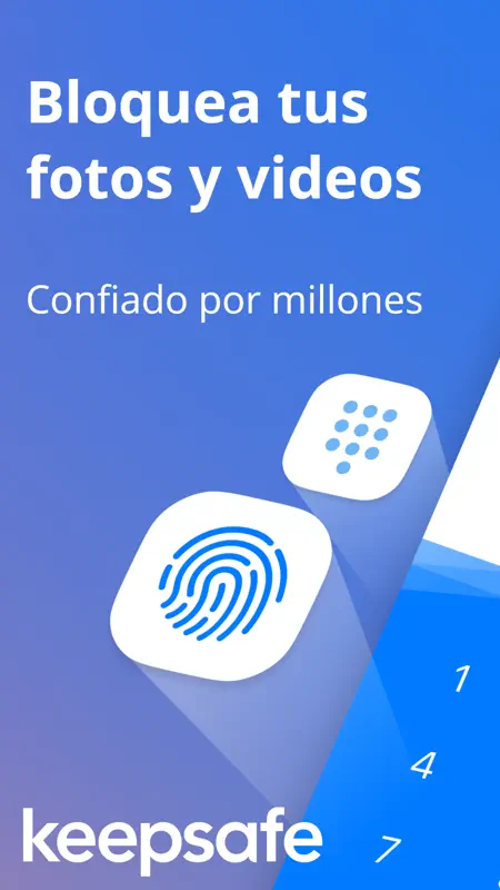 Keepsafe-Protege Fotos, Videos screenshot 1 of 8