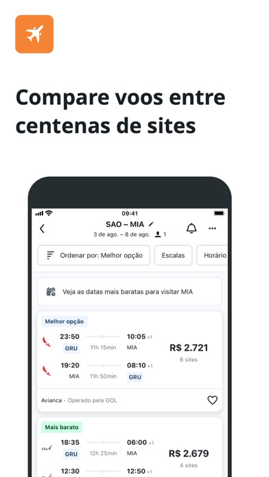 Mundi: Voos, Hotéis e Carros Screenshot