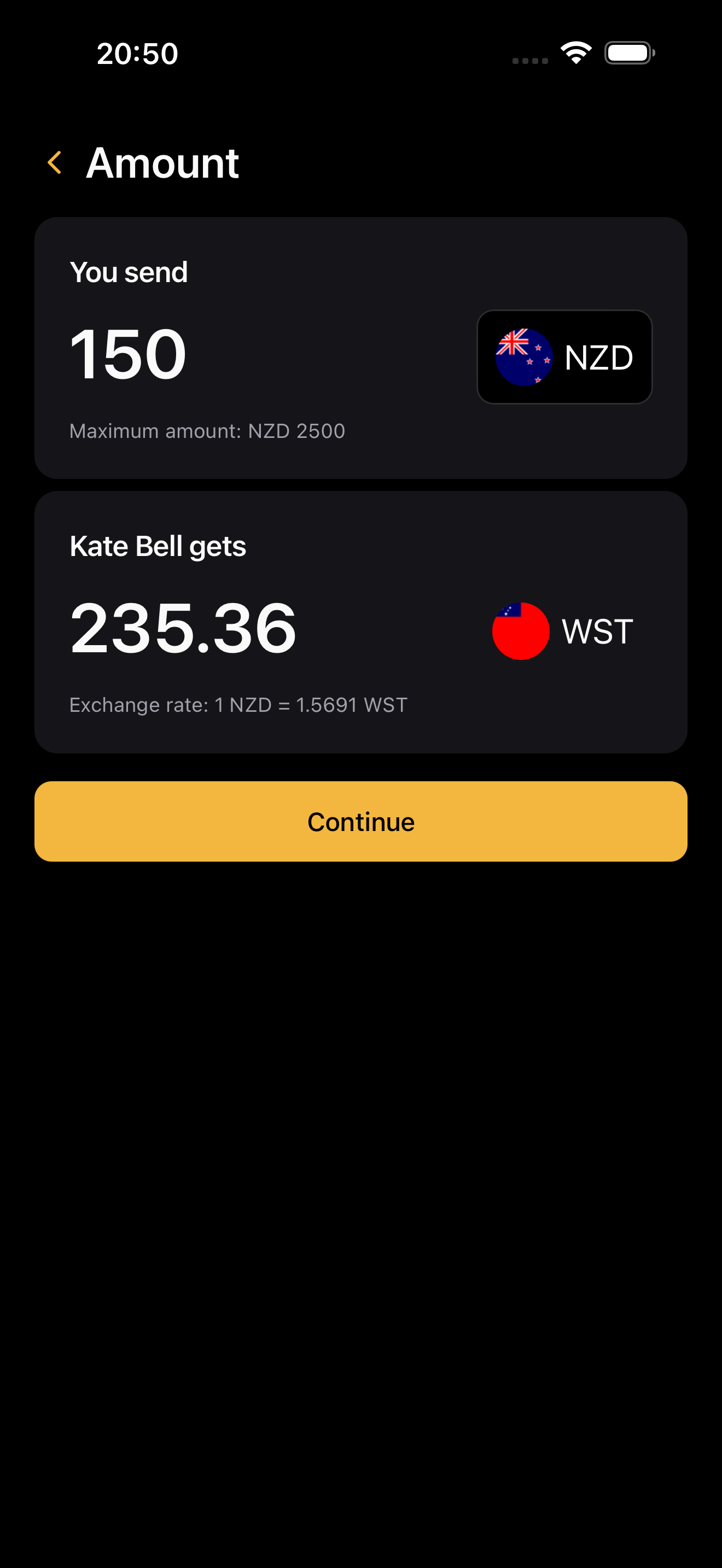EziSend screenshot 9
