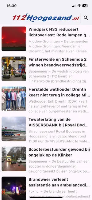 112hoogezand.nl screenshot 3