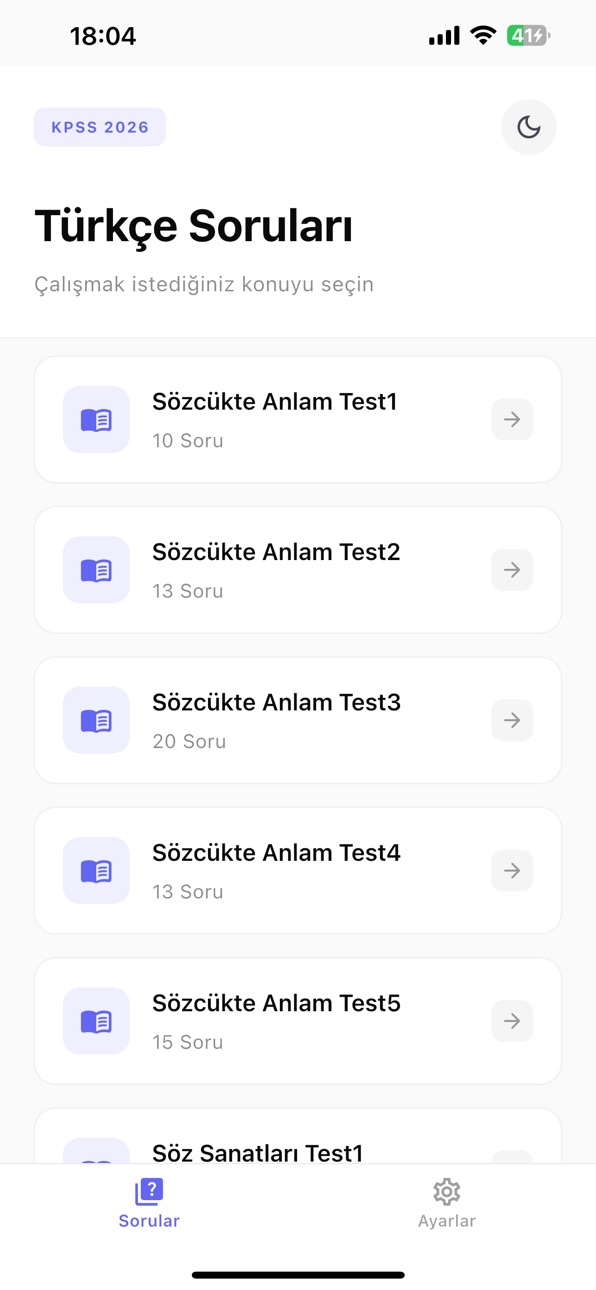 iPhone screenshot