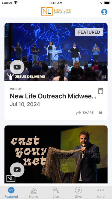 New Life Outreach Church Screenshot