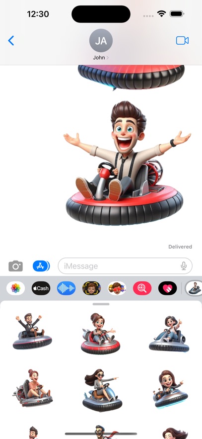 Hovercraft Stickers