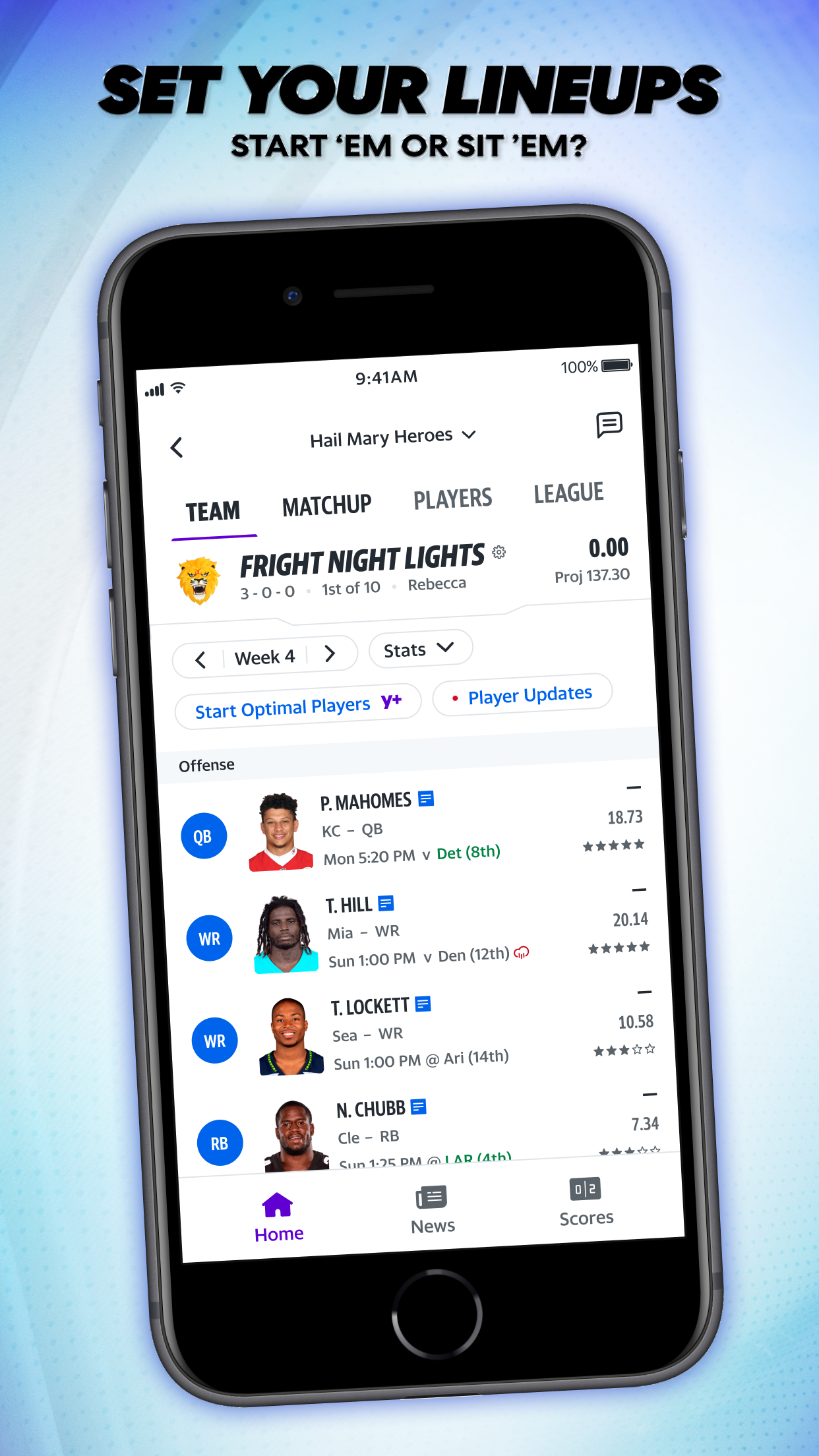 Yahoo Fantasy Football, Sports screenshot 5