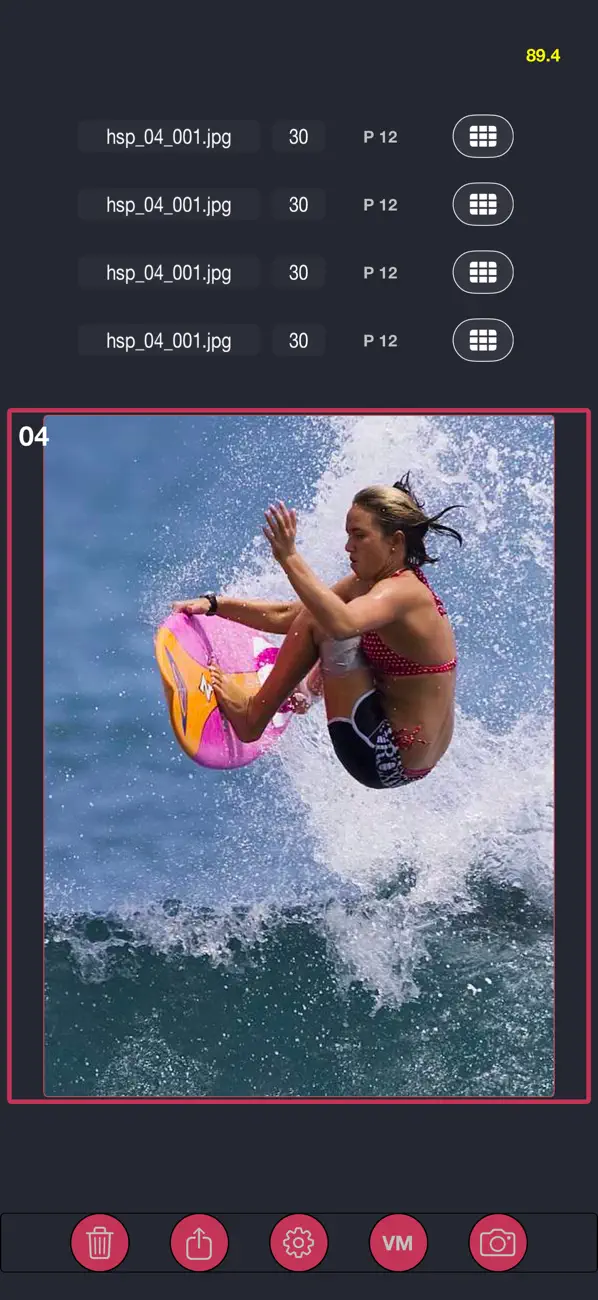 #3. Photosets Burst Photo Camera (iOS) От: Cosmosent