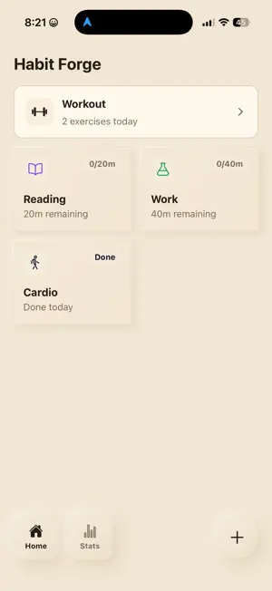 Easy Habits - Build Routines screenshot 1