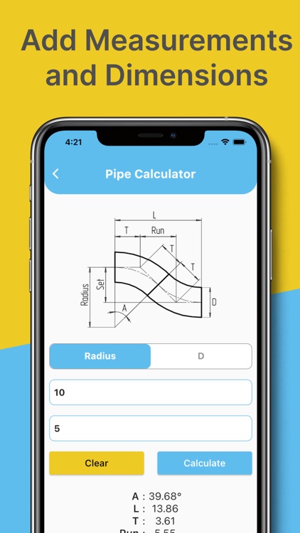 Offset Pipe Calculator screenshot-3