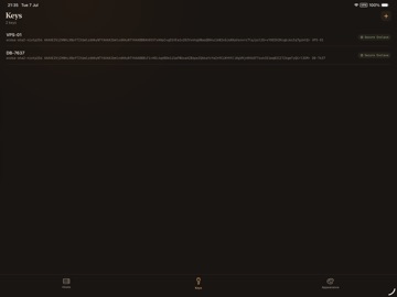 Outpost: SSH Client iPad screenshot 3