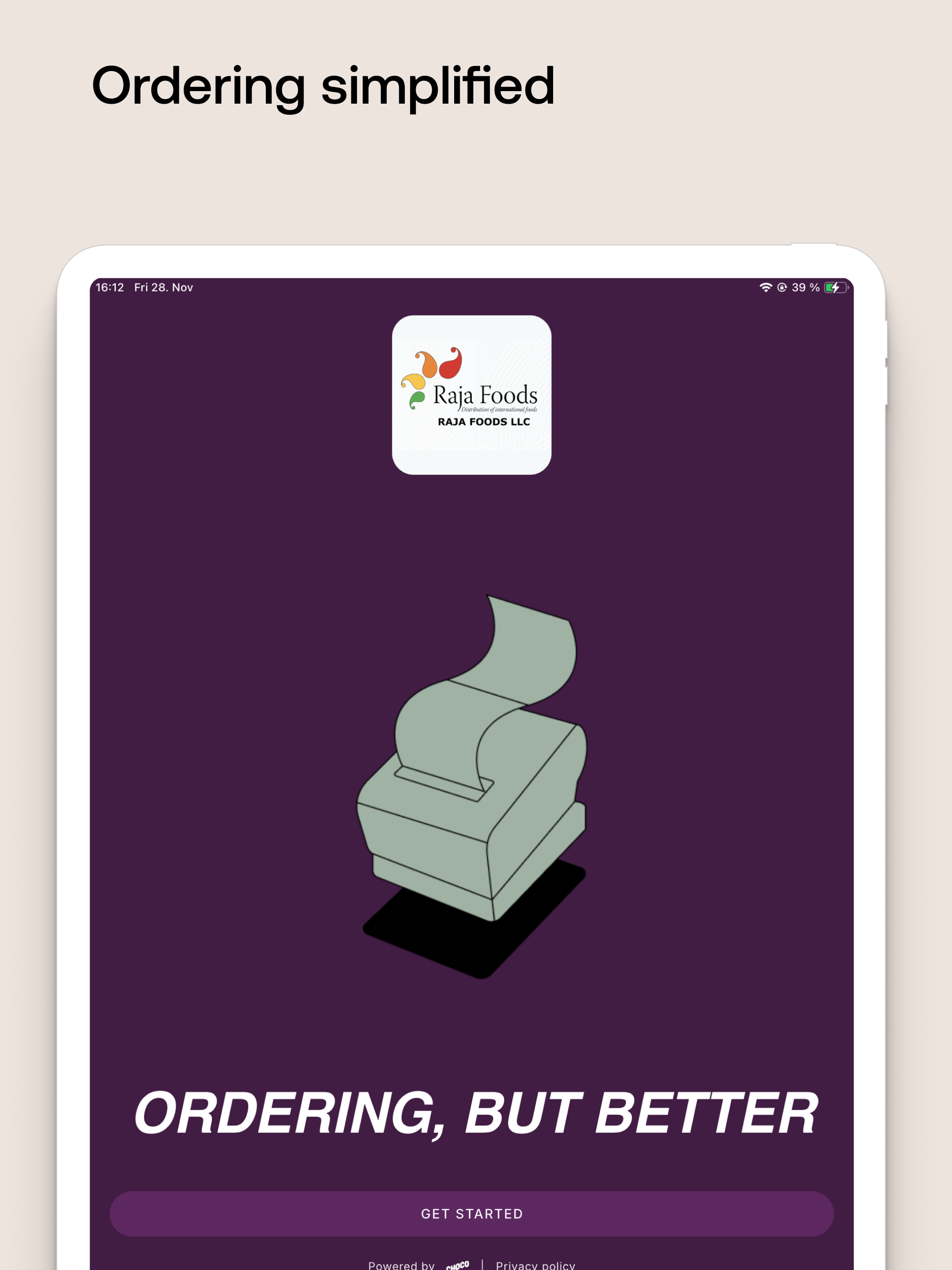 Raja Foods App