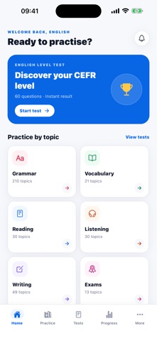 English Test Online Screenshot 1 of 7