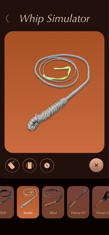 Whip Sound - Whip Simulator iPhone screenshot