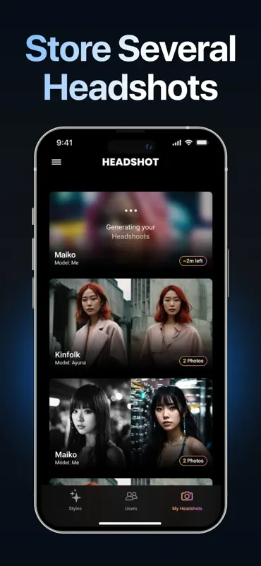 AI Headshot Photo Generator screenshot 6 of 9