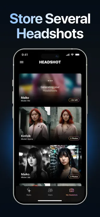AI Headshot Photo Generatorのスクリーンショット（6/9）