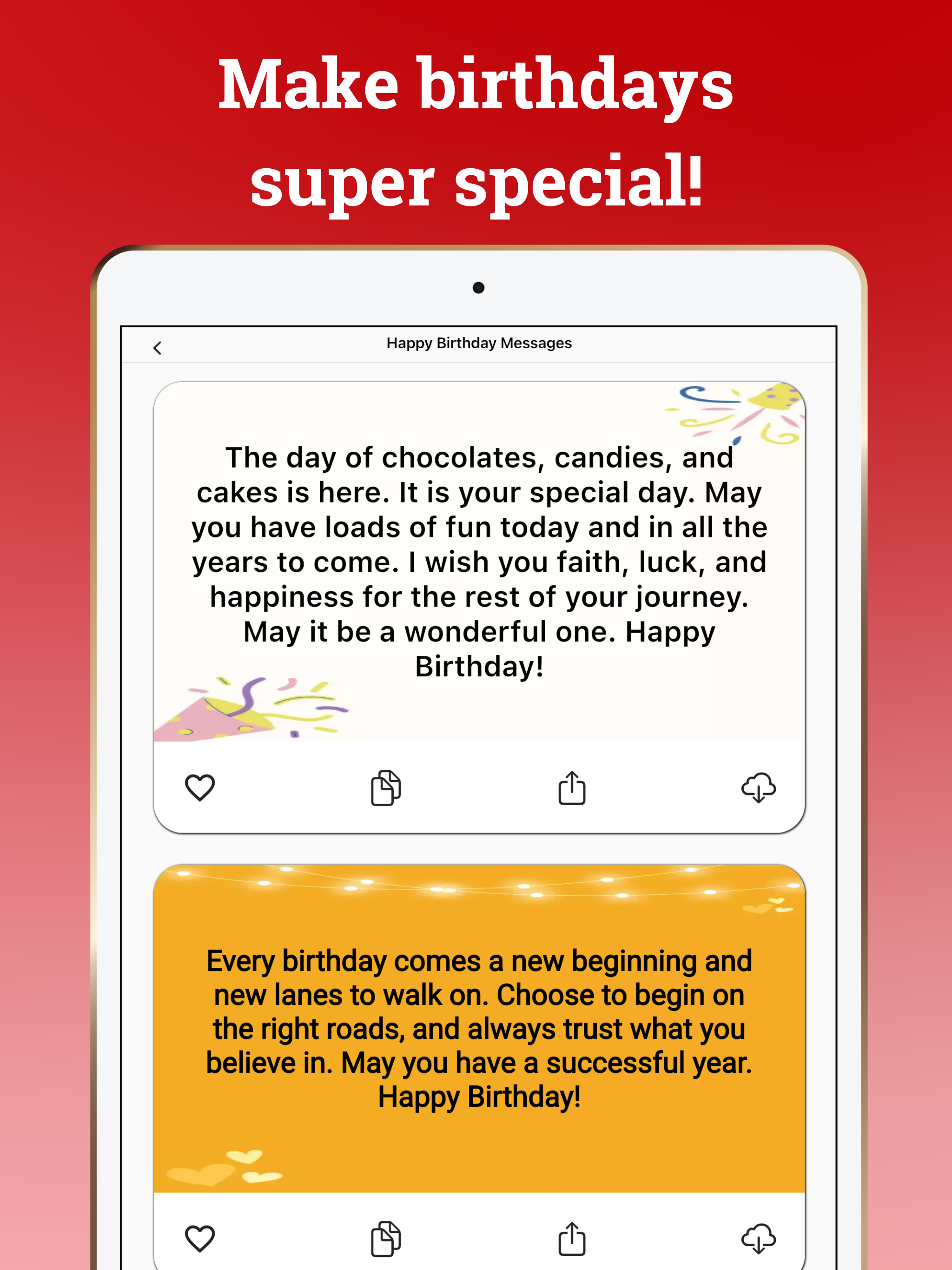 Happy Birthday Wishes & Quotes screenshot 15