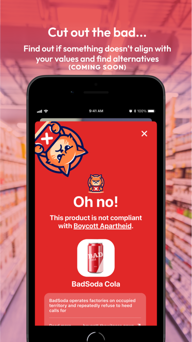 Boycat: Ethical Shopping Screenshot