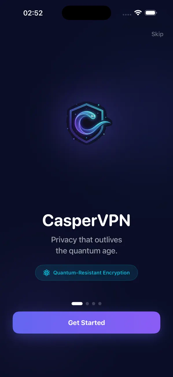 Screenshot #1 pour CasperVPN: Fast & Secure VPN