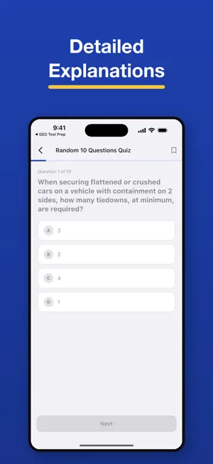 CDL Class A Practice Test screenshot 3
