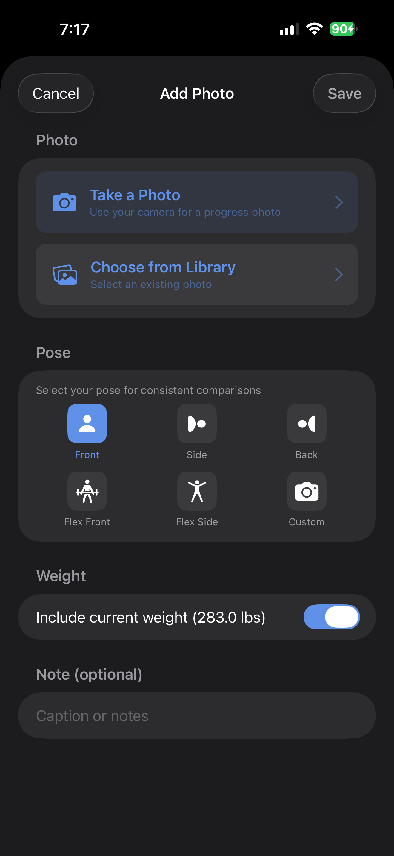 Weight Stats Journey screenshot 4