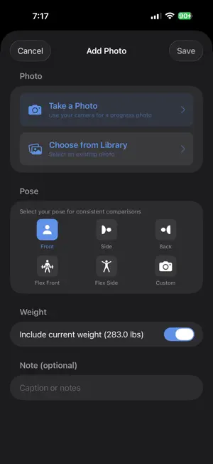 Weight Stats Journey screenshot 4