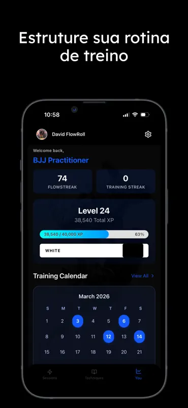 FlowRoll - Parceiro de BJJ screenshot 7 of 7