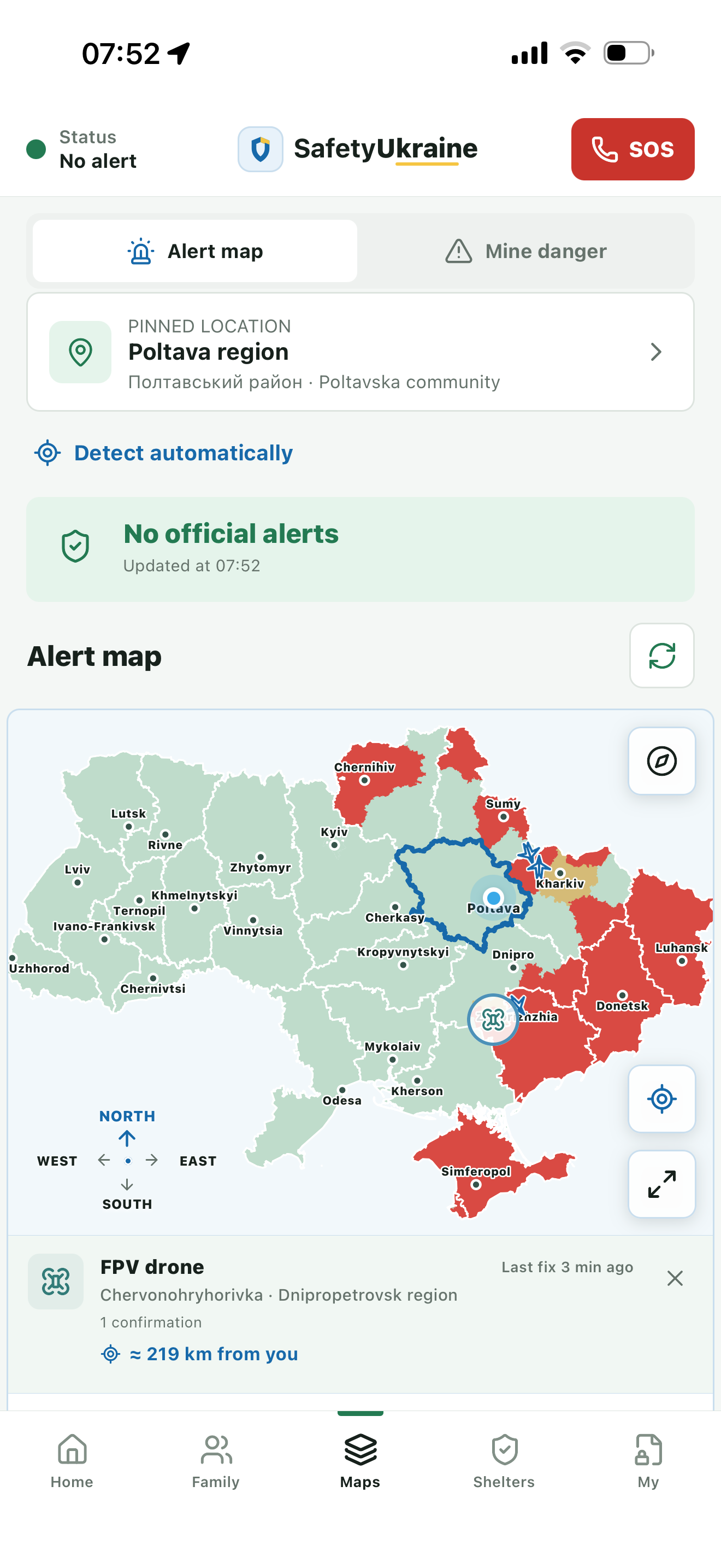 SafetyUkraine screenshot 2