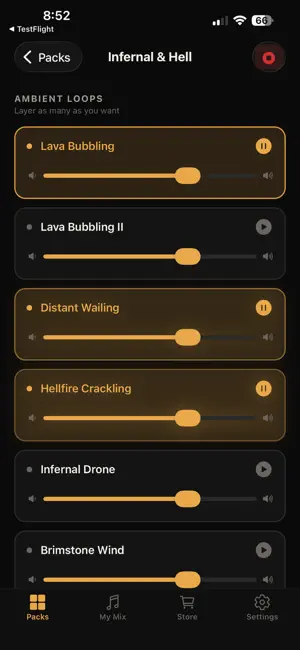 AmbientDM - Soundboard for DMs screenshot 1