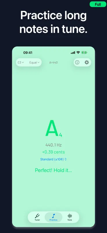 PitchPerfect: Tuner screenshot 5 of 5