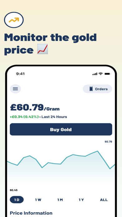 Metfolio: Invest in Gold Screenshot
