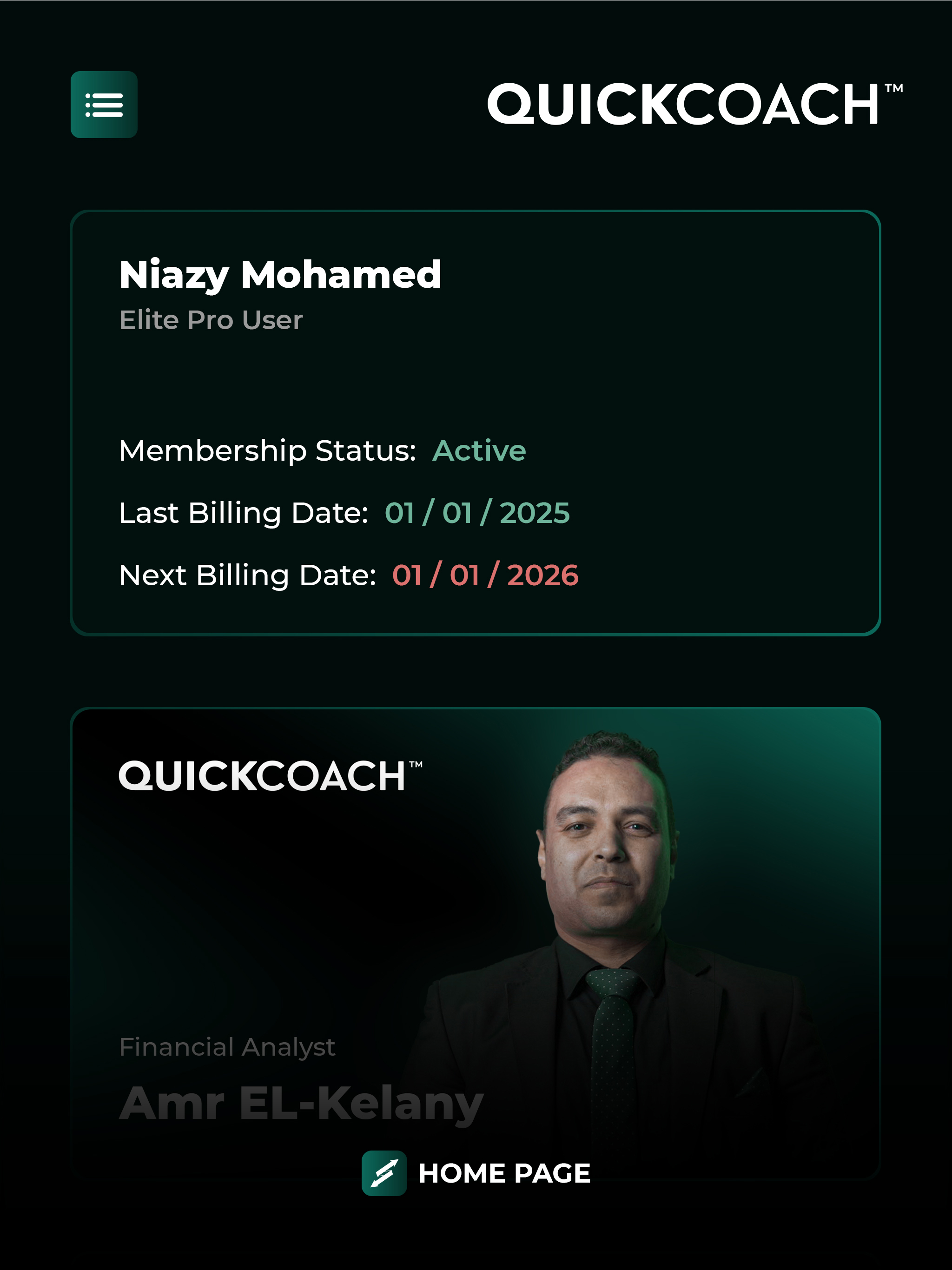 Quick Coach screenshot 5