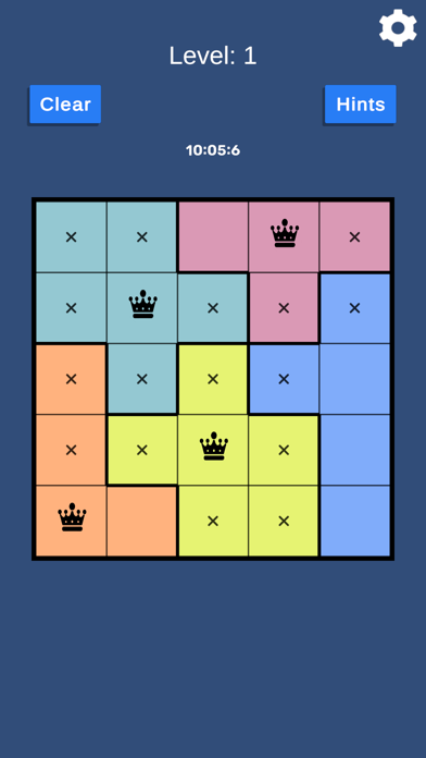 Queens Puzzle Screenshot