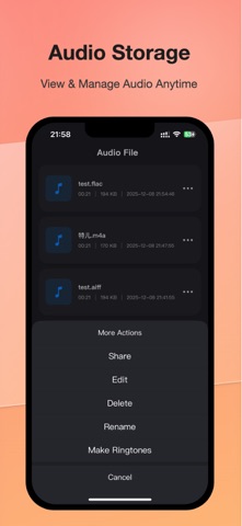 Audio Extractor &MP3 Converter Screenshot 5 of 6