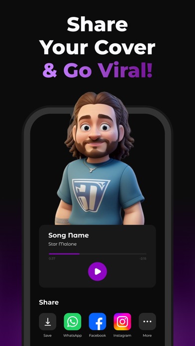 Sing AI: Cover Songs & Music Screenshot