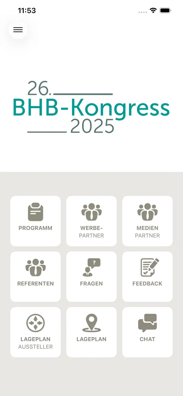 Screenshot #1 pour BHB-Kongress 2025