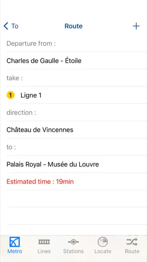 Metro Paris - Map & Routes screenshot 3