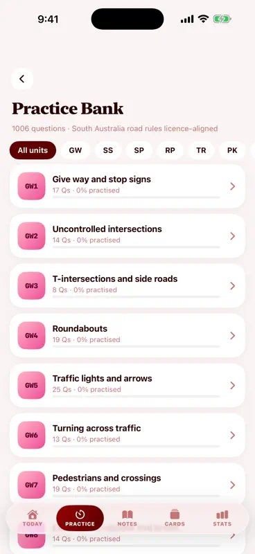SA Road Rules Test screenshot 3 of 9